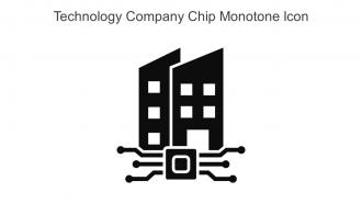 Technology Company Chip Monotone Icon In Powerpoint Pptx Png And Editable Eps Format
