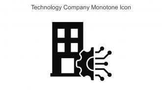 Technology Company Monotone Icon In Powerpoint Pptx Png And Editable Eps Format