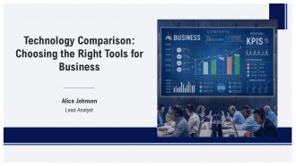 Technology Comparison Choosing The Right Tools For Business PPT Slides AT Technology Comparison Choosing The Right Tools For Business PPT Slides AT