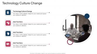 Technology Culture Change In Powerpoint And Google Slides Cpb