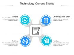 Technology current events ppt powerpoint presentation outline templates cpb