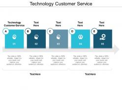 Technology customer service ppt powerpoint presentation gallery picture cpb