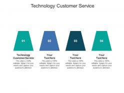 Technology customer service ppt powerpoint presentation model graphic images cpb