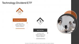 Technology Dividend ETF In Powerpoint And Google Slides Cpb