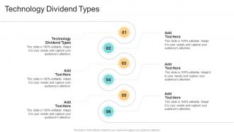 Technology Dividend Types In Powerpoint And Google Slides Cpb