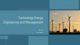 Technology Energy Engineering And Management PPT Graphics ACP