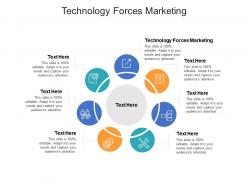 Technology forces marketing ppt powerpoint presentation outline icon cpb