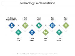 Technology implementation ppt powerpoint presentation styles guide cpb