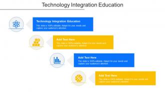 Technology Integration Education Ppt Powerpoint Presentation Information Cpb