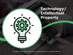 Technology intellectual property template 1 presentation powerpoint example