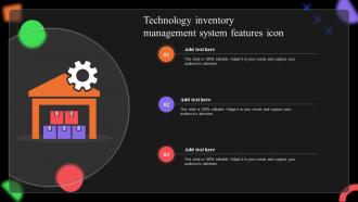 Technology Inventory Management System Features Icon