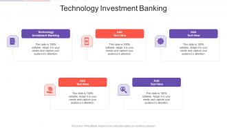 Technology Investment Banking In Powerpoint And Google Slides Cpb