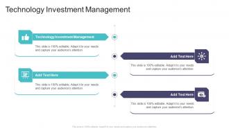 Technology Investment Management In Powerpoint And Google Slides Cpb