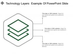 Technology layers example of powerpoint slide