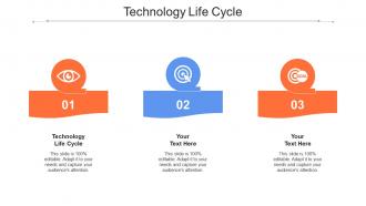Technology life cycle ppt powerpoint presentation gallery design templates cpb
