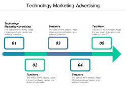 Technology marketing advertising ppt powerpoint presentation ideas icon cpb