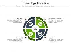 Technology mediation ppt powerpoint presentation summary design inspiration cpb