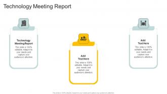 Technology Meeting Report In Powerpoint And Google Slides Cpb