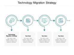 Technology migration strategy ppt powerpoint presentation design cpb