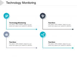 Technology monitoring ppt powerpoint presentation ideas layout ideas cpb