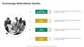 Technology Motivational Quotes In Powerpoint And Google Slides Cpb
