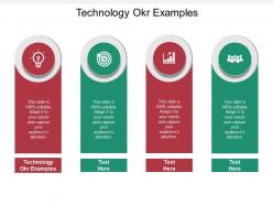 Technology okr examples ppt powerpoint presentation gallery example topics cpb