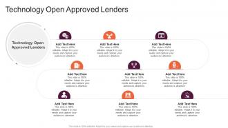 Technology Open Approved Lenders In Powerpoint And Google Slides Cpb