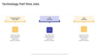 Technology Part Time Jobs In Powerpoint And Google Slides Cpb