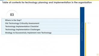 Technology Planning And Implementation In The Organization Complete Deck Impressive Graphical