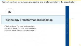 Technology Planning And Implementation In The Organization Complete Deck Editable Captivating