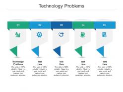 Technology problems ppt powerpoint presentation show demonstration cpb