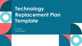Technology Replacement Plan Template PPT Outline ACP