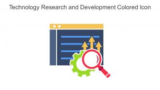 Technology Research And Development Colored Icon In Powerpoint Pptx Png And Editable Eps Format