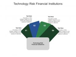 Technology risk financial institutions ppt powerpoint presentation layouts design templates cpb
