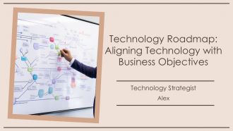 Technology Roadmap Aligning Technology With Business Objectives PPT PowerPoint AT