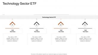 Technology Sector ETF In Powerpoint And Google Slides Cpb