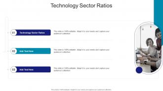 Technology Sector Ratios In Powerpoint And Google Slides Cpb