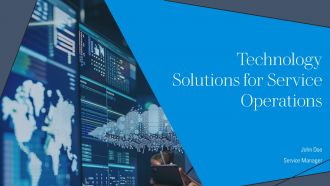 Technology Solutions For Service Operations PPT Presentation AT Technology Solutions For Service Operations PPT Presentation AT