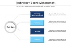 Technology spend management ppt powerpoint presentation portfolio slide portrait cpb
