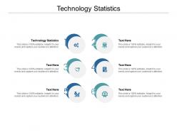 Technology statistics ppt powerpoint presentation infographic template mockup cpb