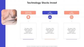 Technology Stocks Invest In Powerpoint And Google Slides Cpb
