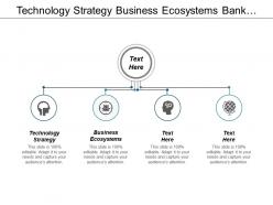 Technology strategy business ecosystems bank credit risk management cpb