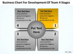 Technology strategy consulting of team 4 stages powerpoint templates ppt backgrounds for slides 0530