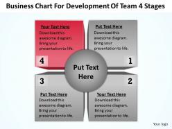 Technology strategy consulting of team 4 stages powerpoint templates ppt backgrounds for slides 0530