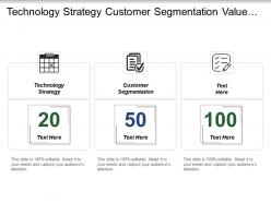 Technology strategy customer segmentation value proposition strategy priorities