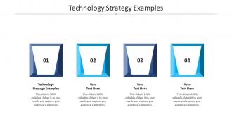 Technology strategy examples ppt powerpoint presentation pictures slide cpb
