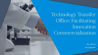 Technology Transfer Office Facilitating Innovation PPT Graphics AT