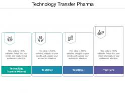 Technology transfer pharma ppt powerpoint presentation pictures templates cpb