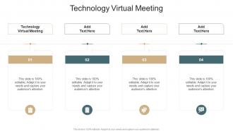 Technology Virtual Meeting In Powerpoint And Google Slides Cpb