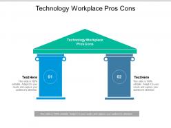 Technology workplace pros cons ppt powerpoint presentation ideas guide cpb